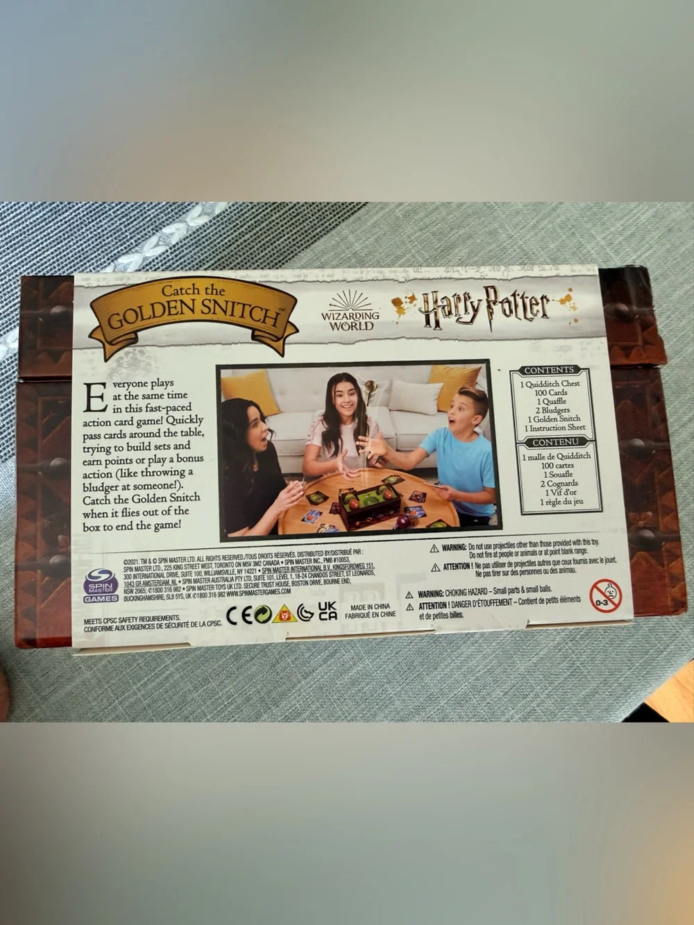 Harry Potter Catch the Golden Snitch Board Game - Factory sealed